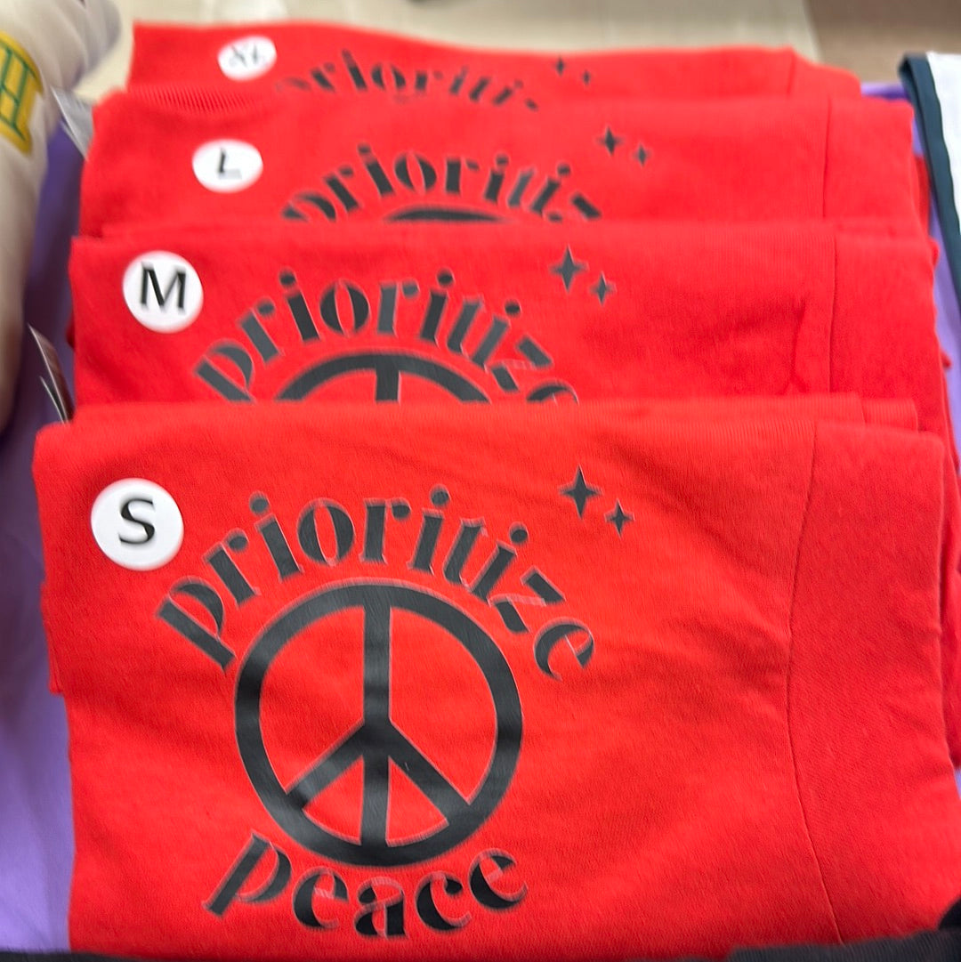 Peace red - Long Sleeve